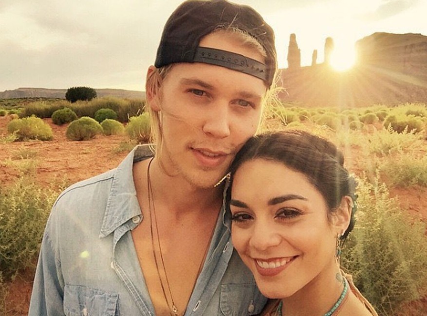 Vanessa Hudgens, Austin Butler, Instagram